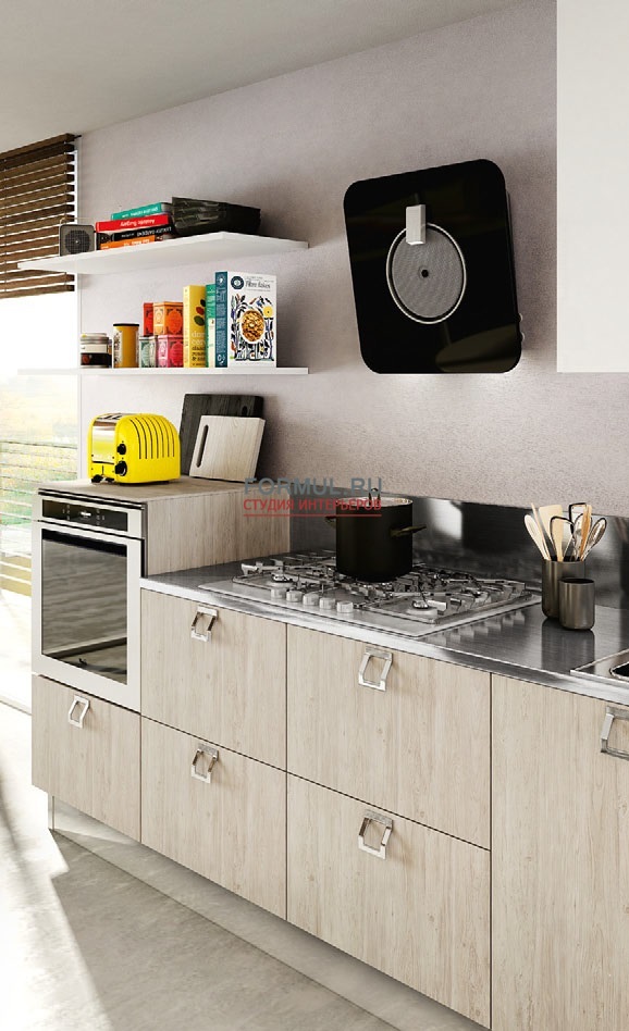 Кухня Berloni Sunny Deck Naturale